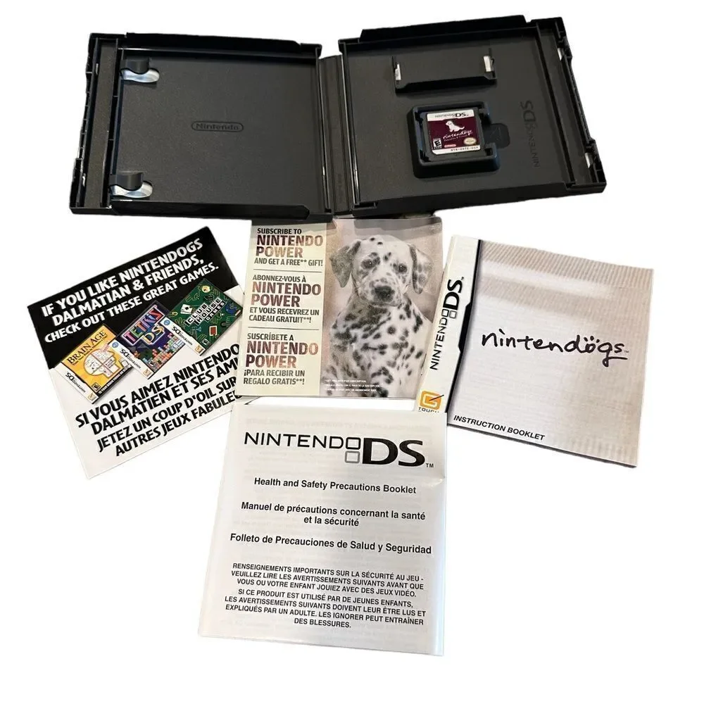 Nintendogs: Dalmatian & Friends (Nintendo DS, 2006) excellent condition
